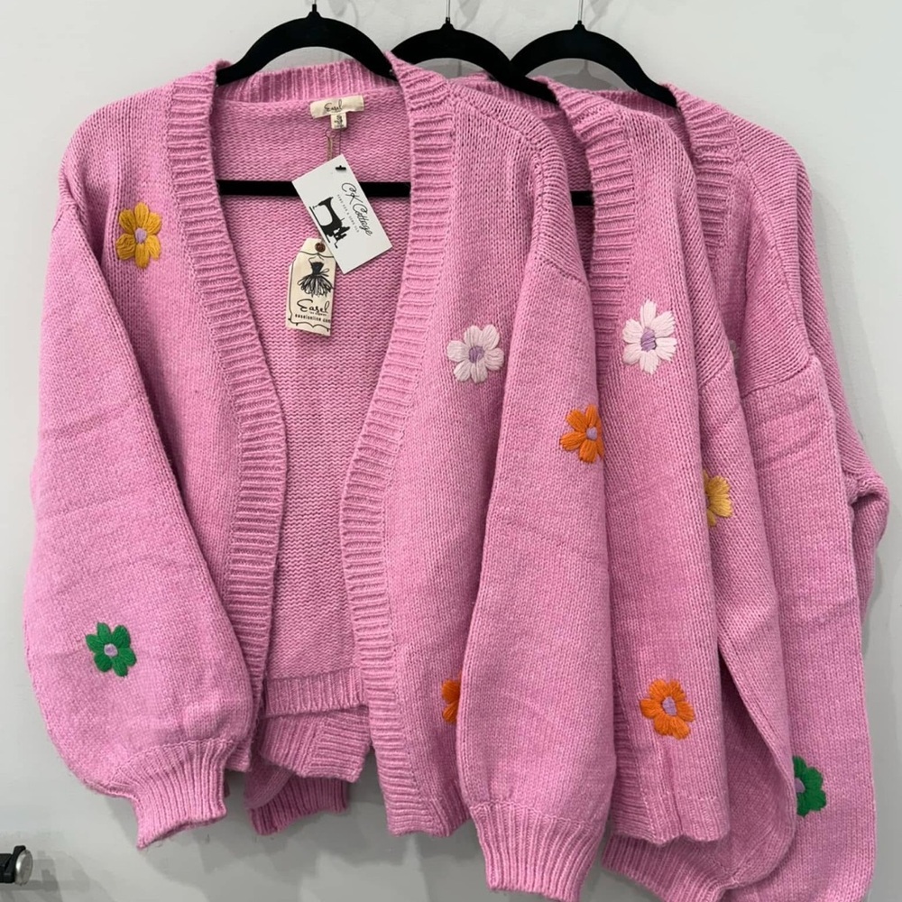 Easel cardigan